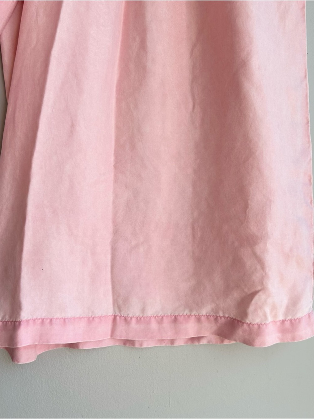 CAROL LITTLE 100% silk wide leg pants pink magical festival wear - Picture 4 of 7